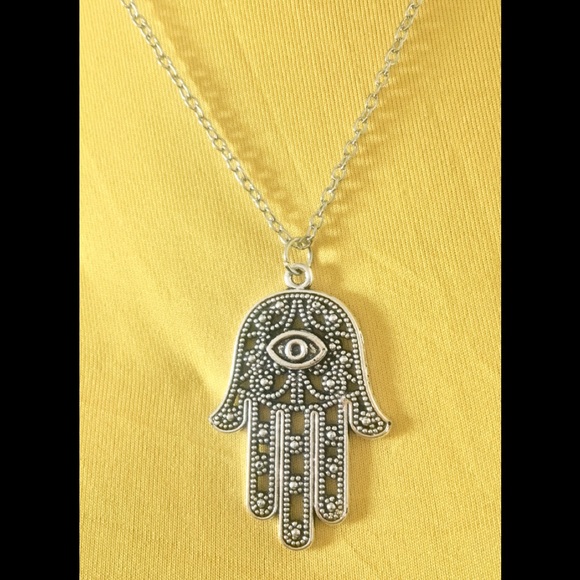 🔥HASMA👁Matching Earrings/Necklace SET 👁🔥 - Picture 3 of 9